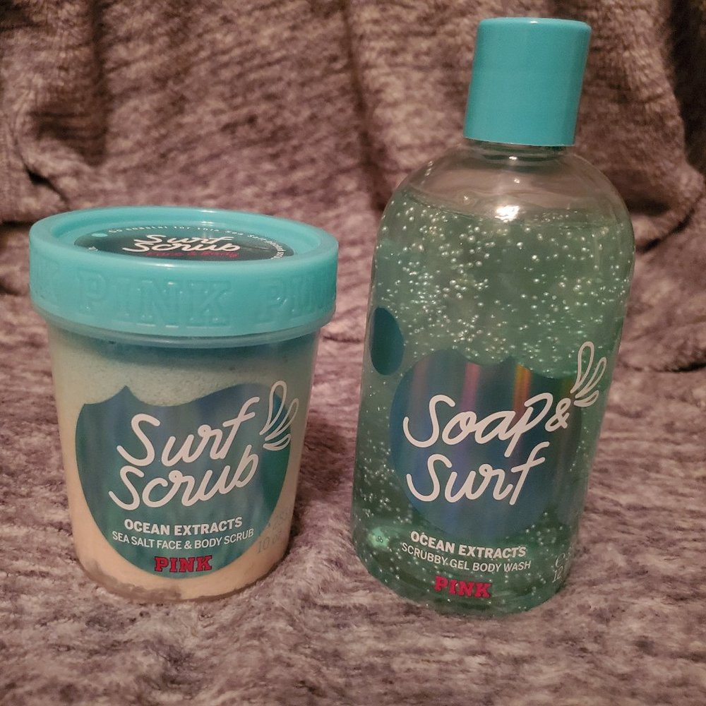 PINK Ocean Extracts Body Wash & Scrub